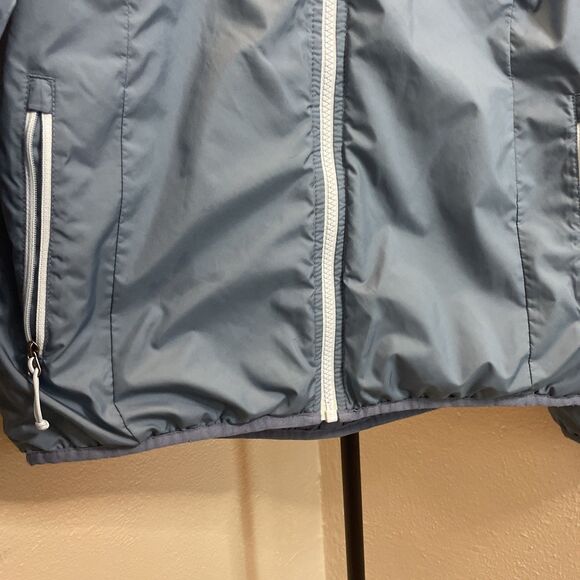The North Face Womens Jacket Windbreaker Blue Full Zip Pockets Small - Picture 4 of 12